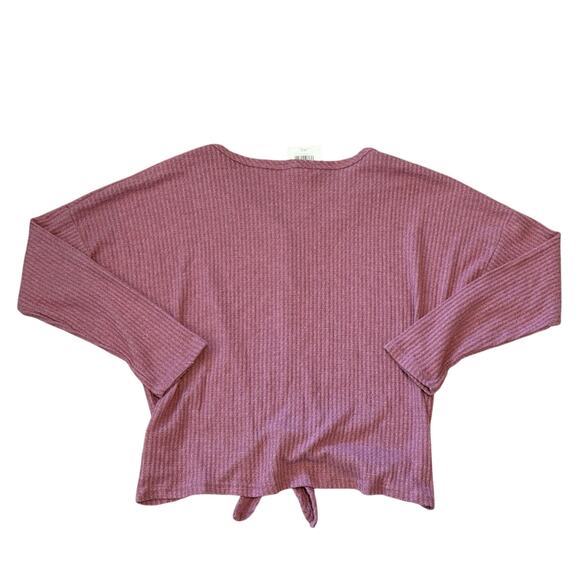 NWT - Altar'd State thermal Shirt, size Medium, Mauve/Pink - Picture 2 of 8